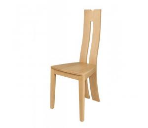 Chaise 1410. Hauteur 108 cm.. Assise bois.