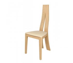 Chaise 1400. Hauteur 108 cm. Assise garnie. 