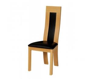 Chaise 1075. Hauteur 108 cm. Assise et dos garnis seulement.