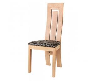 Chaise 1065. Hauteur 108 cm. Assise garnie. (Possibilité assise bois).