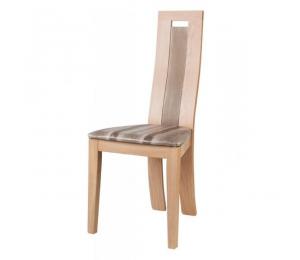 Chaise 1470. Hauteur 102 cm. Assise garnie. Palmette bois. (Possibilité assise bois)