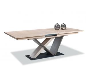P Table pied central 180x100cm avec 1 allonge