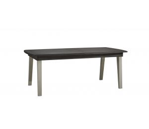 S Table pieds en bois ou pieds en métal au choix L170/200 x 107cm (1 allonge portefeuille de 60cm pour table en L170 /  1 ou 2 allonges portefeuille de 46cm pour table en L200)