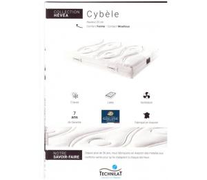 Matelas fixe CYBELE hauteur 23cm confort ferme, contact moëlleux