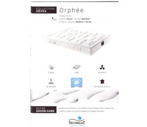 Matelas fixe ORPHEE hauteur 22cm confort ferme, contact moëlleux existe en versions médium ou ferme