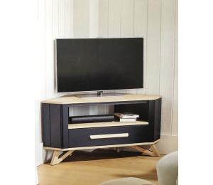 A Meuble TV d'angle 1 tiroir, 1 niche L120 H59 P48cm