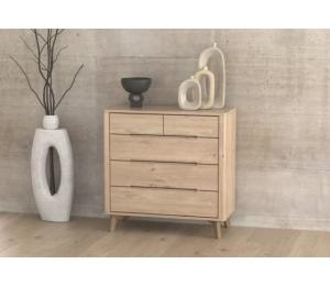 J Commode 4 tiroirs L96 H96 P43cm